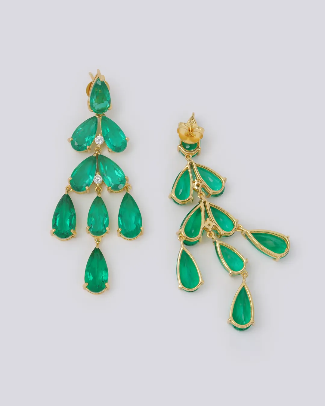 Emerald Palace Earrings