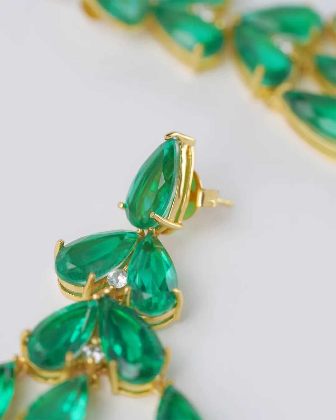 Emerald Palace Earrings