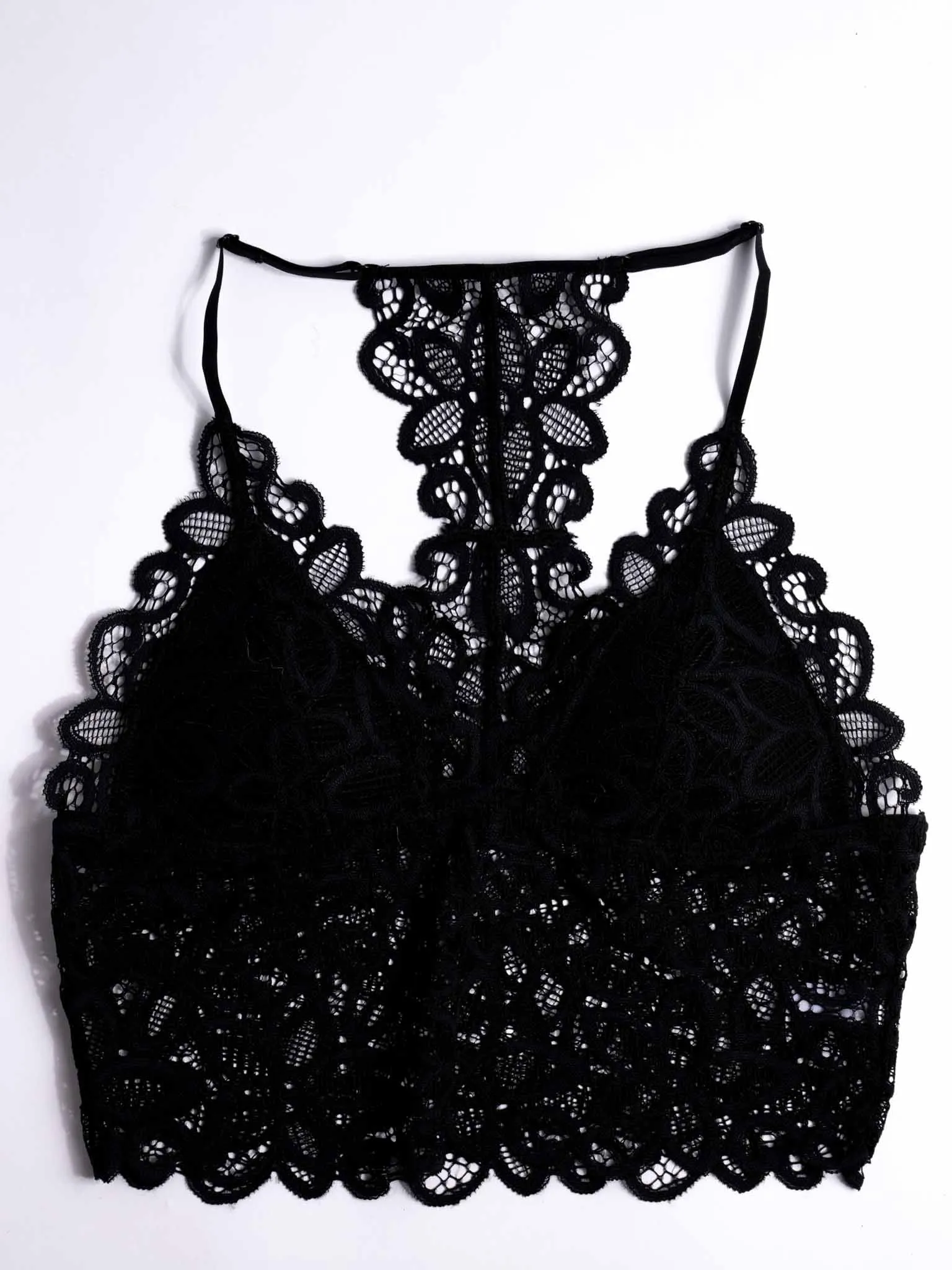 Eye Of The Sun Padded Bralette - Black