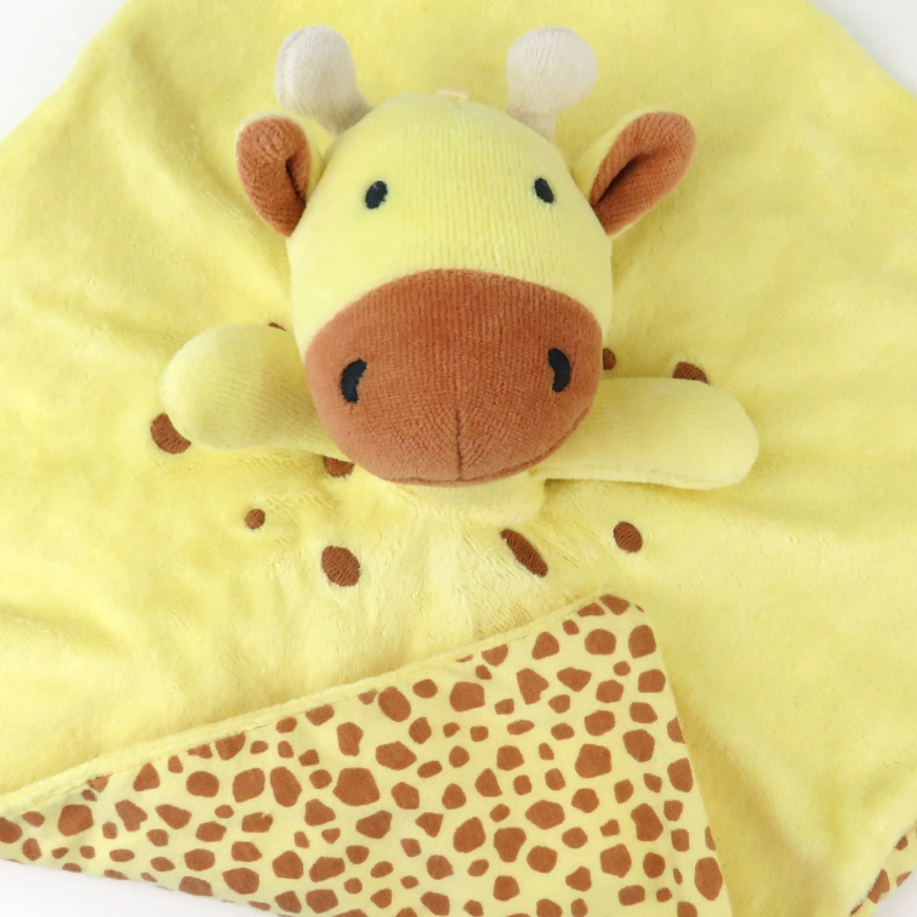 Giraffe Lovey and Rattle BIG BUDDY Gift Set