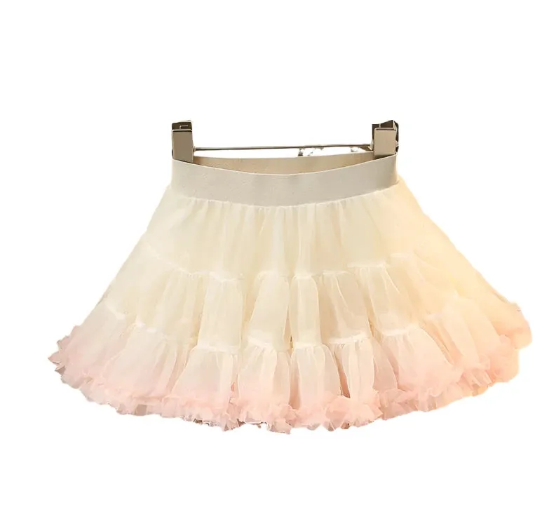 Girls Pastel Pink Knitted Cardigan and Tulle Skirt