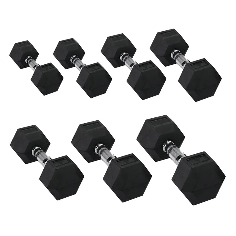 Hit Fitness Hex Dumbbell Set - Choice of Weight