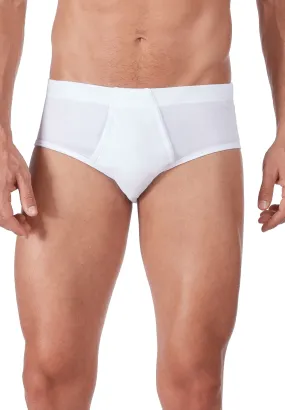 HUBER hautnah - Cotton Fine Rib - Briefs with fly 2 Pack