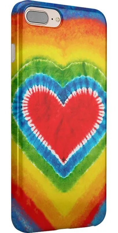 I Heart Tie Dye | Rainbow Heart Case