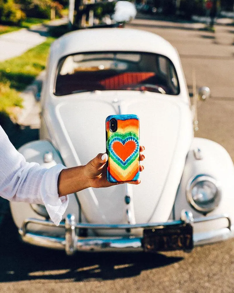 I Heart Tie Dye | Rainbow Heart Case