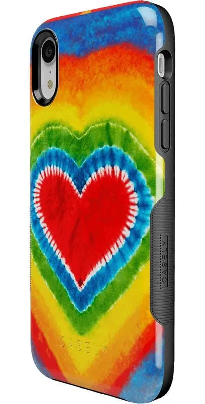 I Heart Tie Dye | Rainbow Heart Case