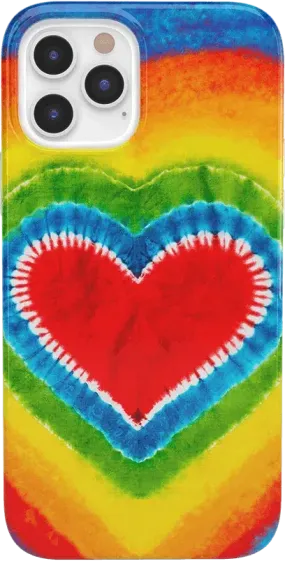 I Heart Tie Dye | Rainbow Heart Case