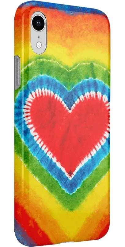 I Heart Tie Dye | Rainbow Heart Case