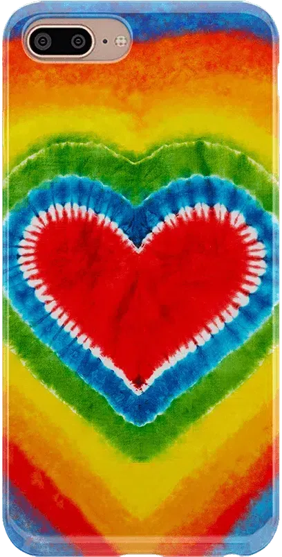 I Heart Tie Dye | Rainbow Heart Case