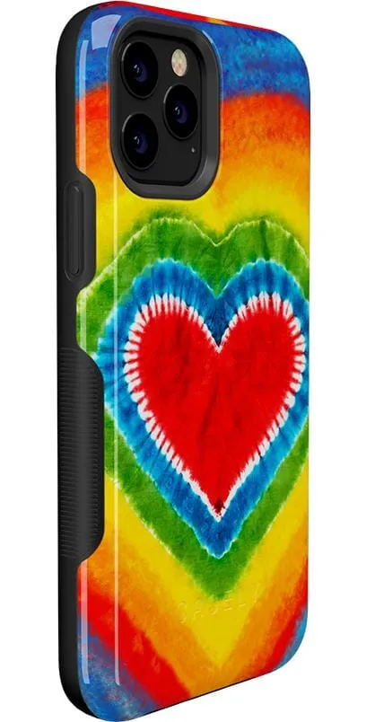 I Heart Tie Dye | Rainbow Heart Case