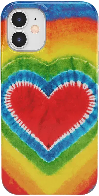 I Heart Tie Dye | Rainbow Heart Case