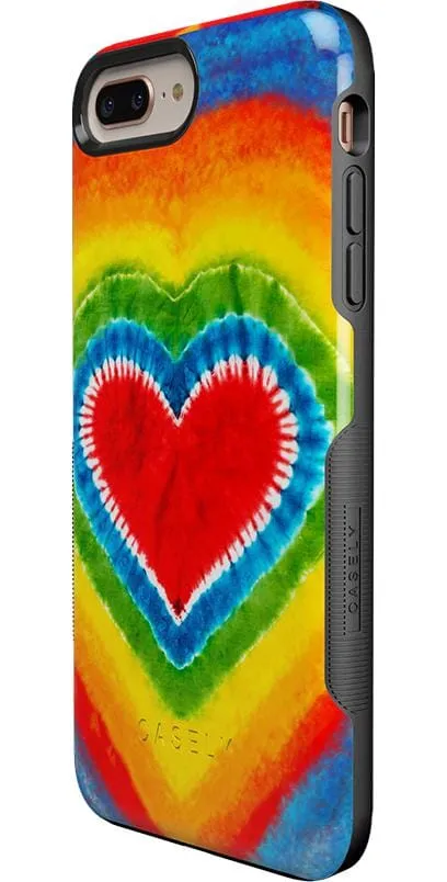 I Heart Tie Dye | Rainbow Heart Case