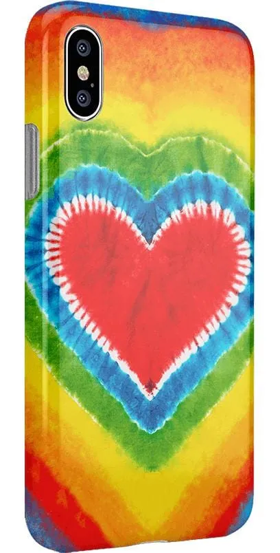 I Heart Tie Dye | Rainbow Heart Case