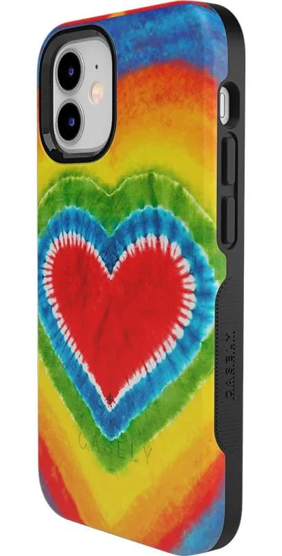 I Heart Tie Dye | Rainbow Heart Case