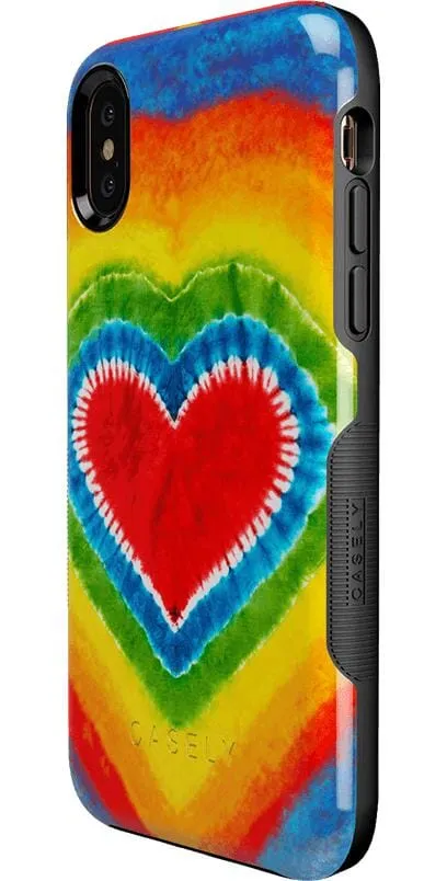 I Heart Tie Dye | Rainbow Heart Case