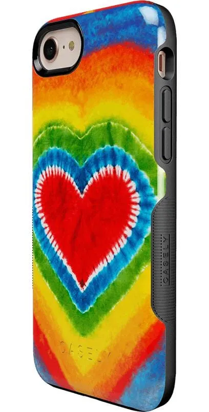 I Heart Tie Dye | Rainbow Heart Case