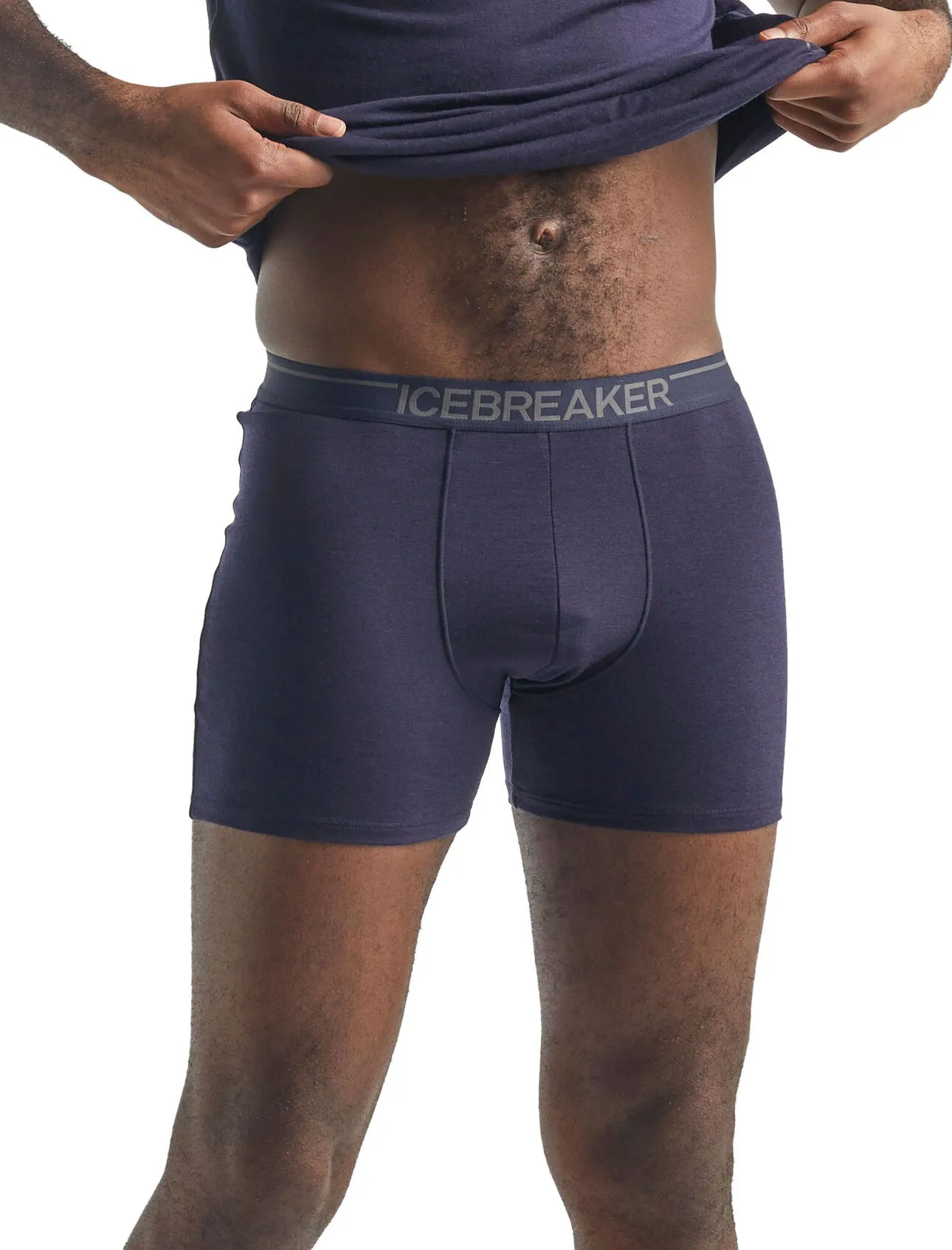 Icebreaker Anatomica Boxers (Men's) Midnight Navy