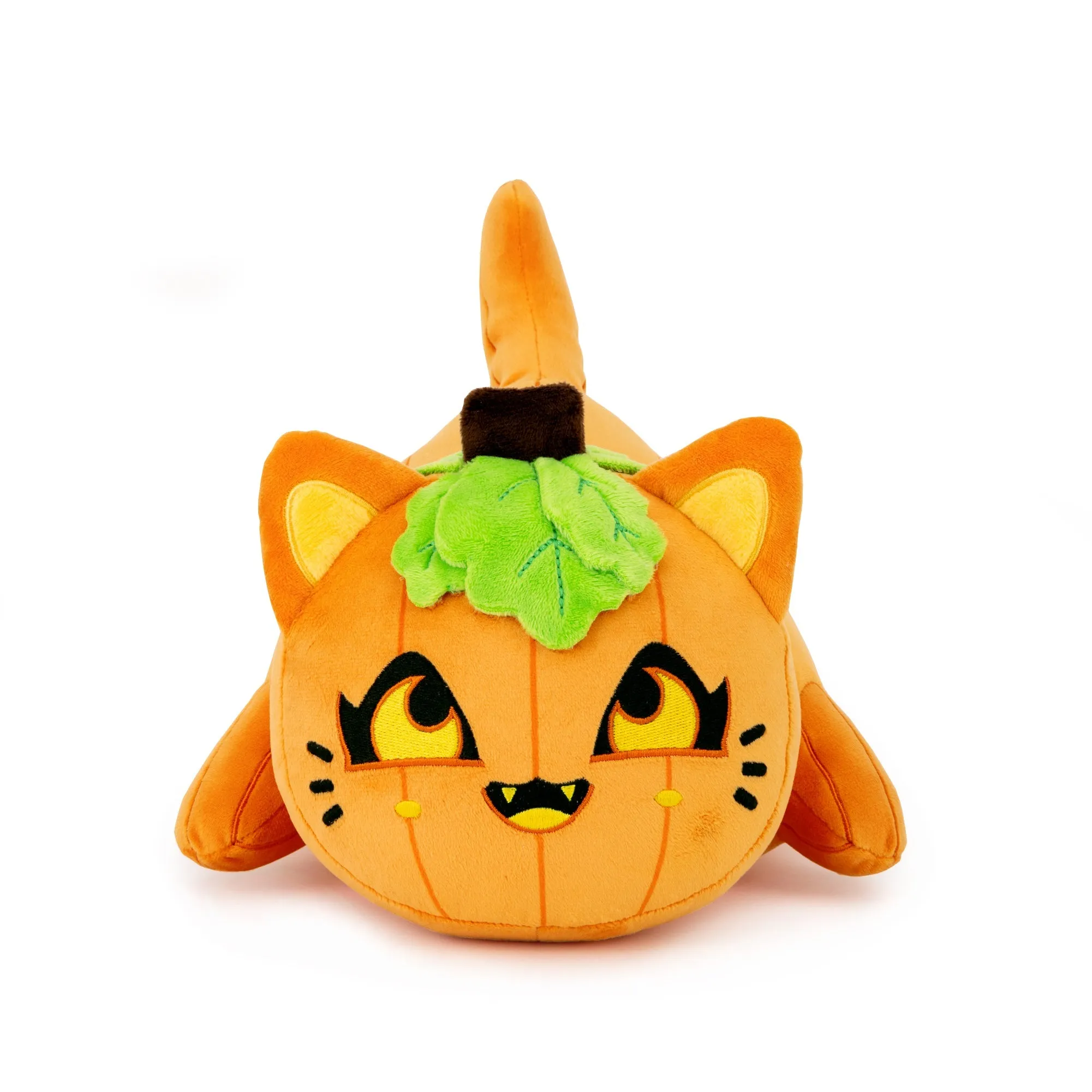 Jack O' Lantern Cat Plush