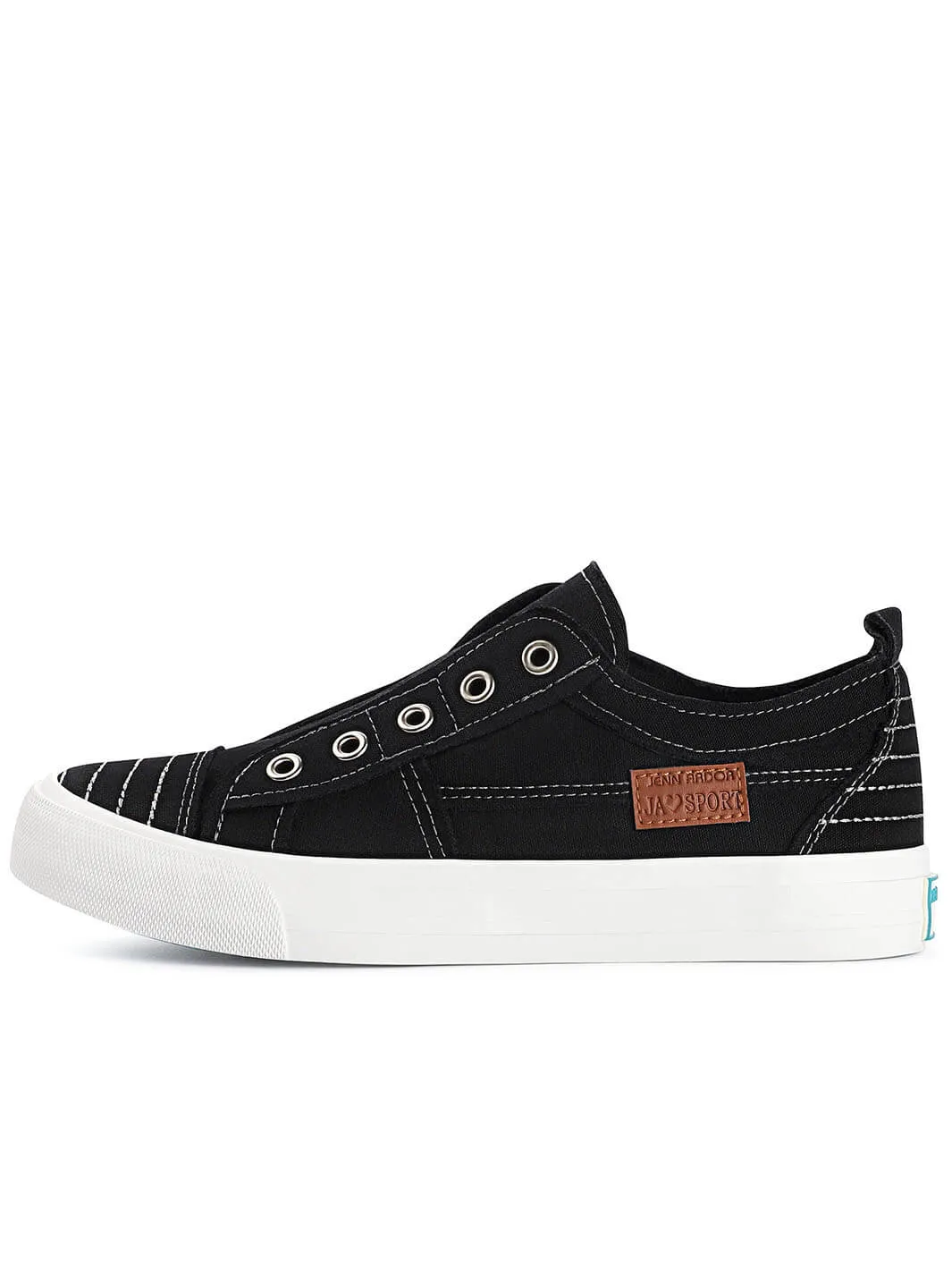 JENN ARDOR Women Low-Top Tennis Canvas Sneaker