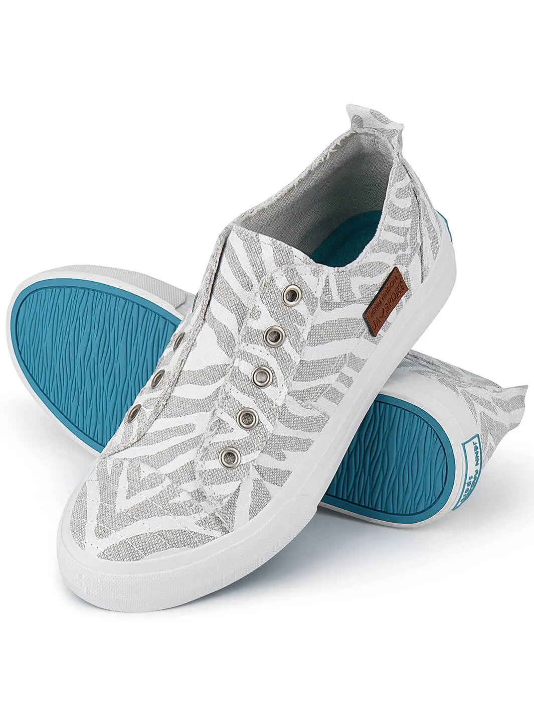 JENN ARDOR Women Low-Top Tennis Canvas Sneaker