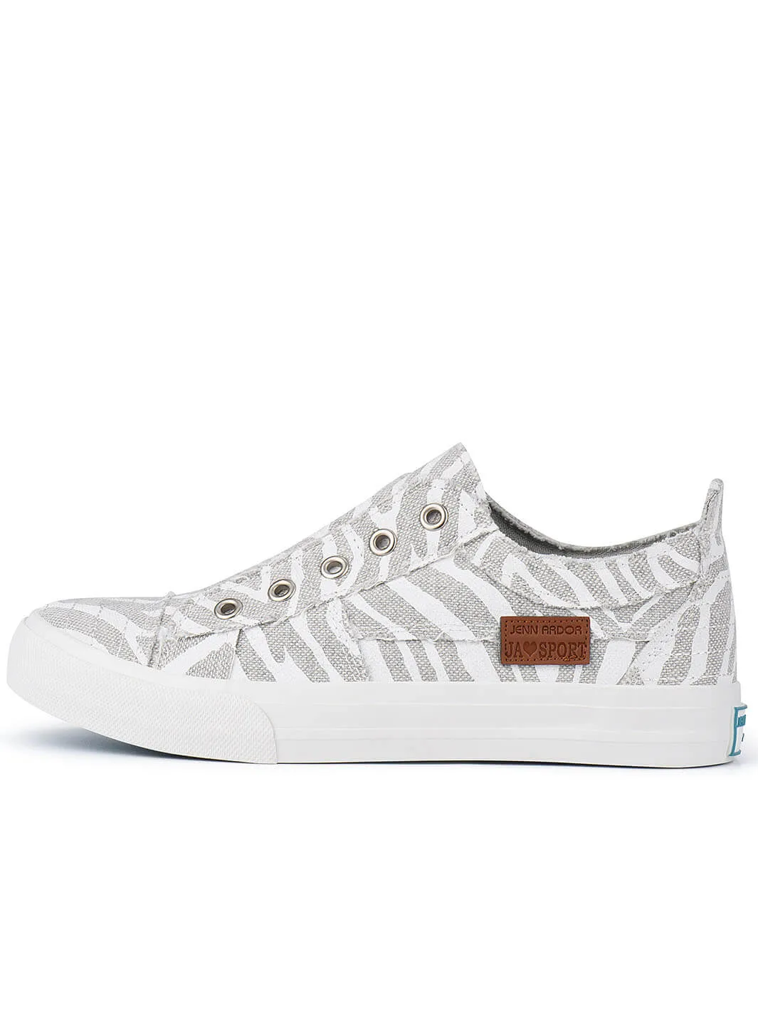 JENN ARDOR Women Low-Top Tennis Canvas Sneaker