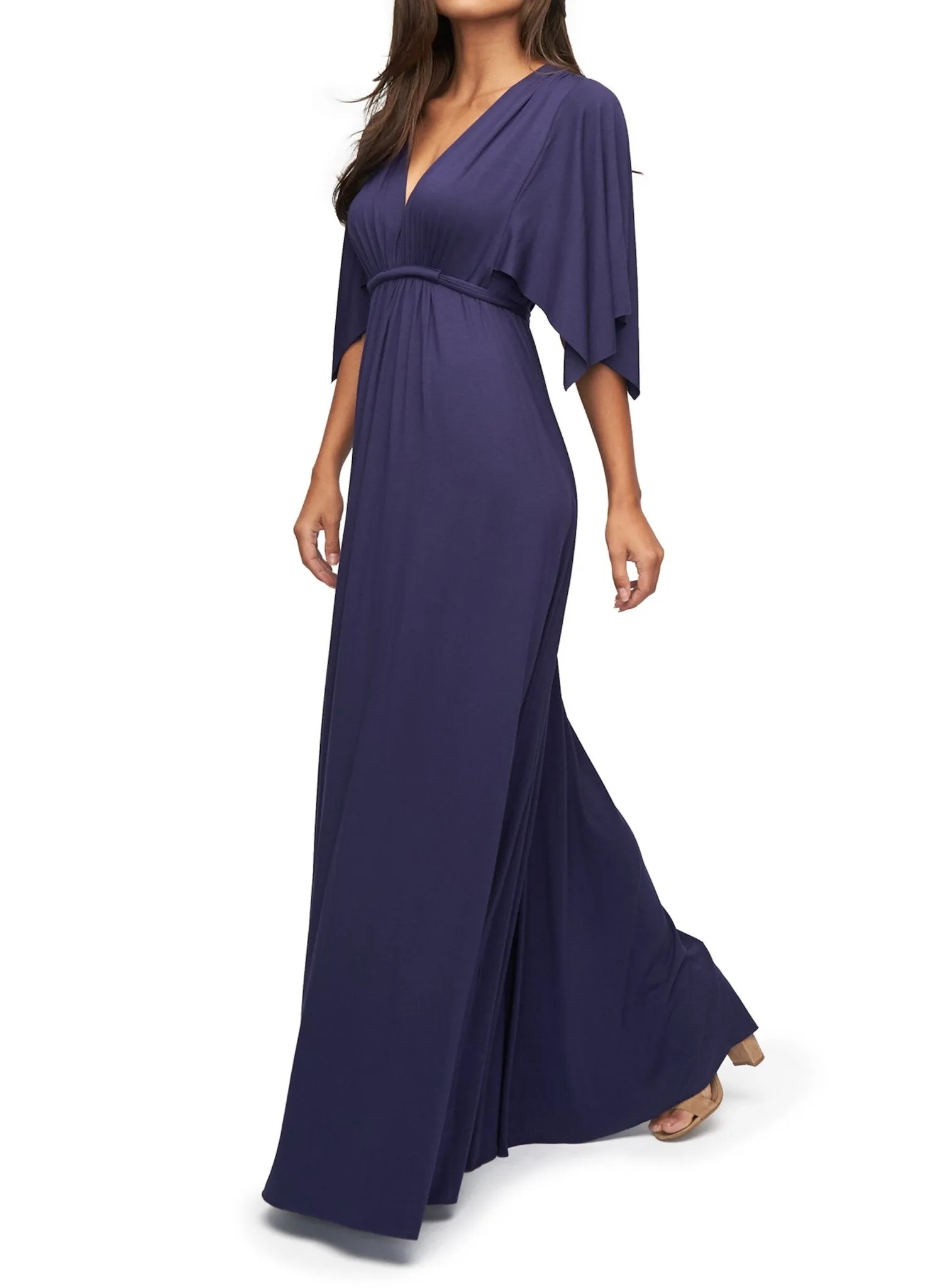 Jupiter Long Maternity Caftan Dress