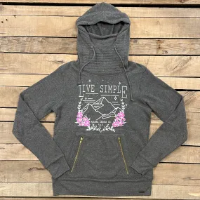 Live Simple Mountain Ninja Hoodie