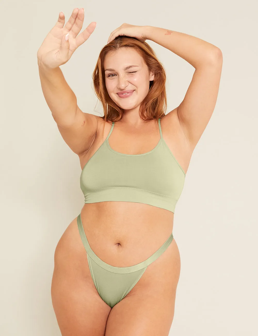 LYOLYTE® Hi-Cut Bikini - Sage