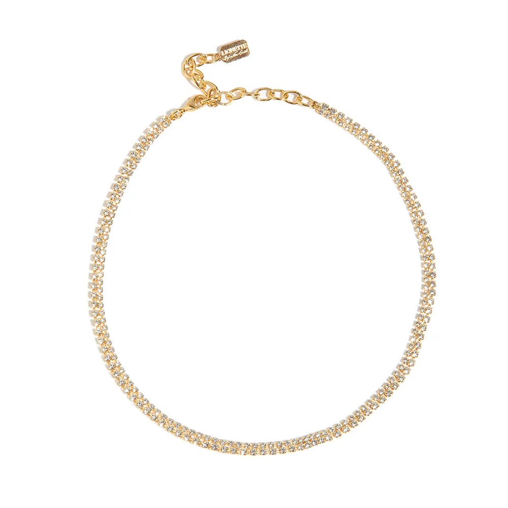 MARAIS Dbl Tennis Necklace