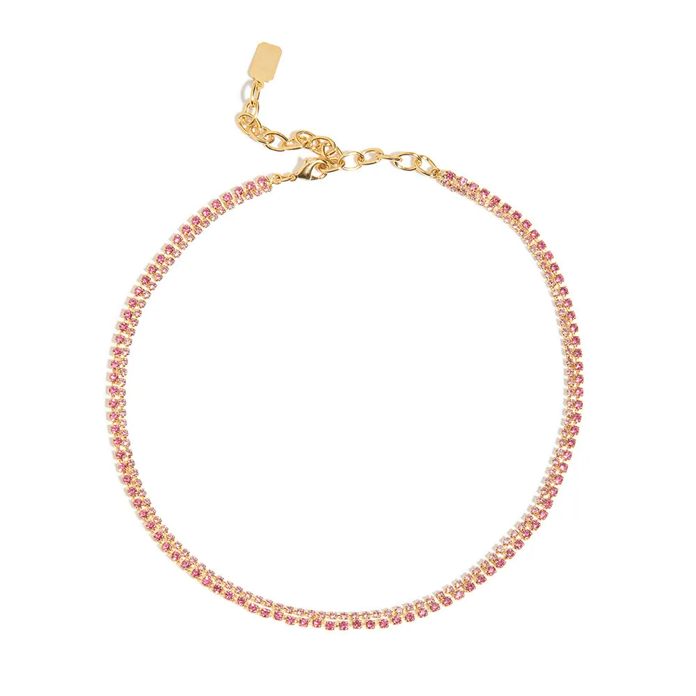 MARAIS Dbl Tennis Necklace