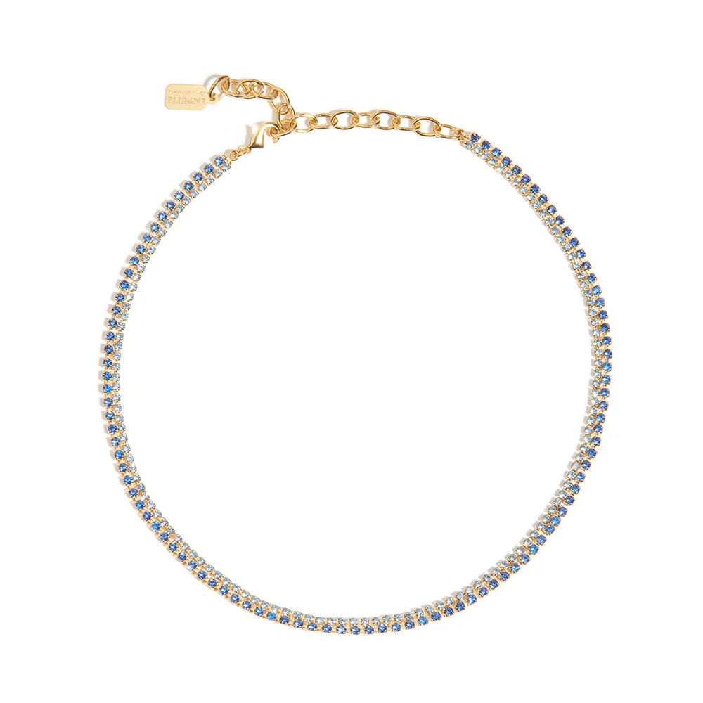 MARAIS Dbl Tennis Necklace