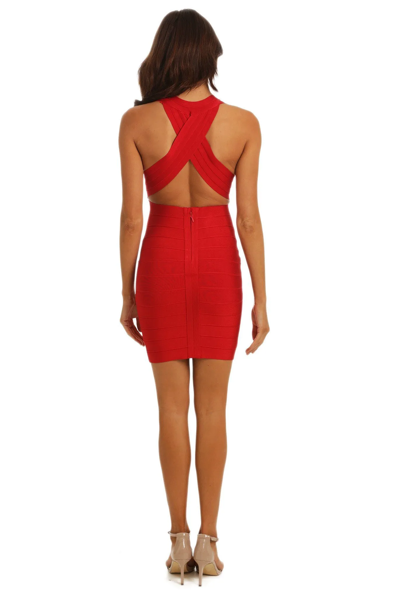 Margot Dress - Red