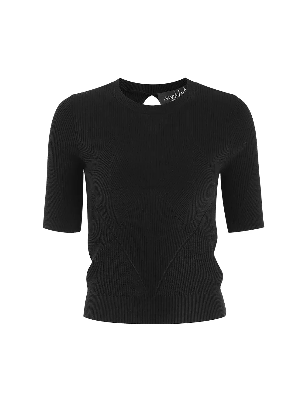 MARK FAST Women Black Knitted Pullover