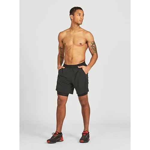 Men's 7" AFO Traverse 2-in-1 Running Short - Midnight