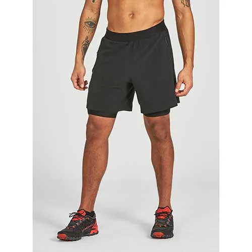 Men's 7" AFO Traverse 2-in-1 Running Short - Midnight