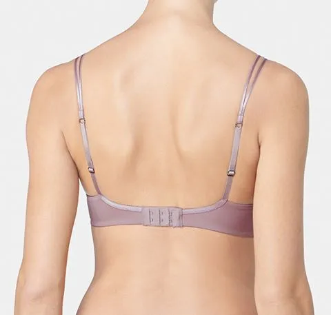 Microfibre mini wire bra [Mauve]