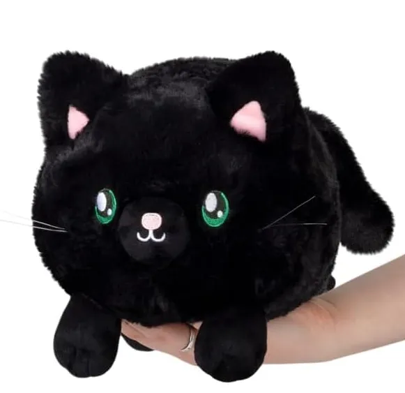 Mini Squishable Black Kitty