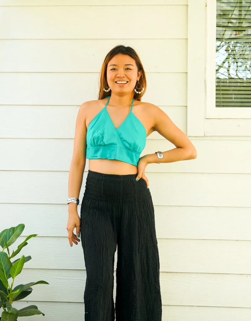 Mint Wrap Top