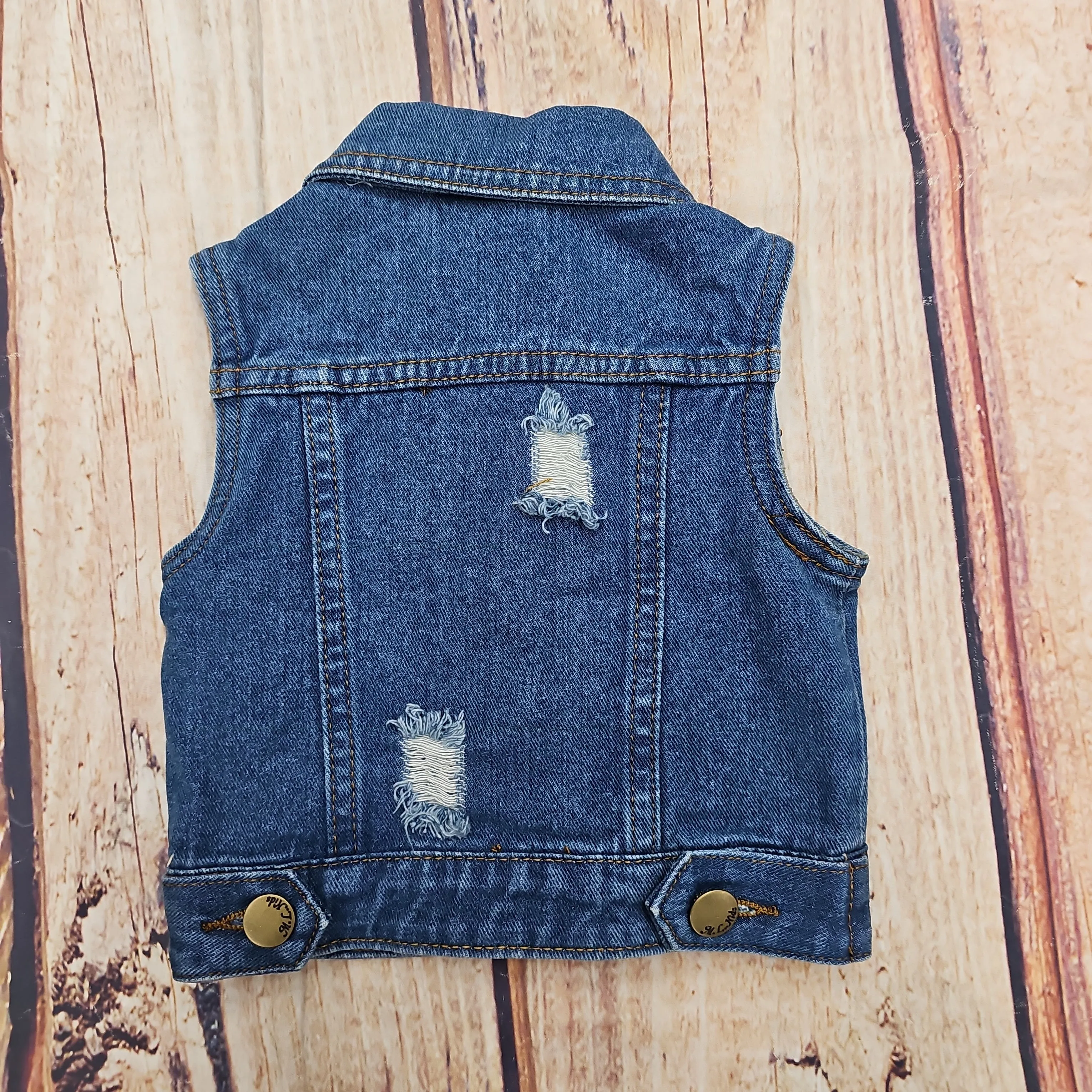 ML KIDS BASIC DENIM VEST