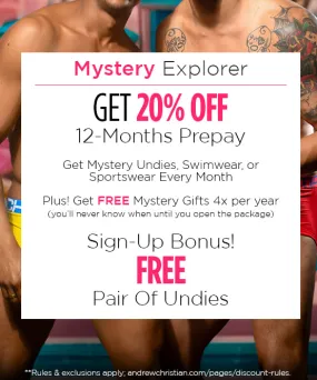 Mystery Explorer Gift Club Subscription