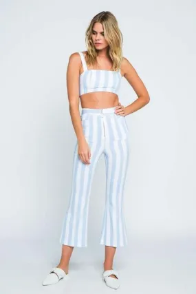 ON A BOAT LINEN PANTS SET