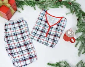 Original Holiday Plaid Bamboo Women's Pajama Set