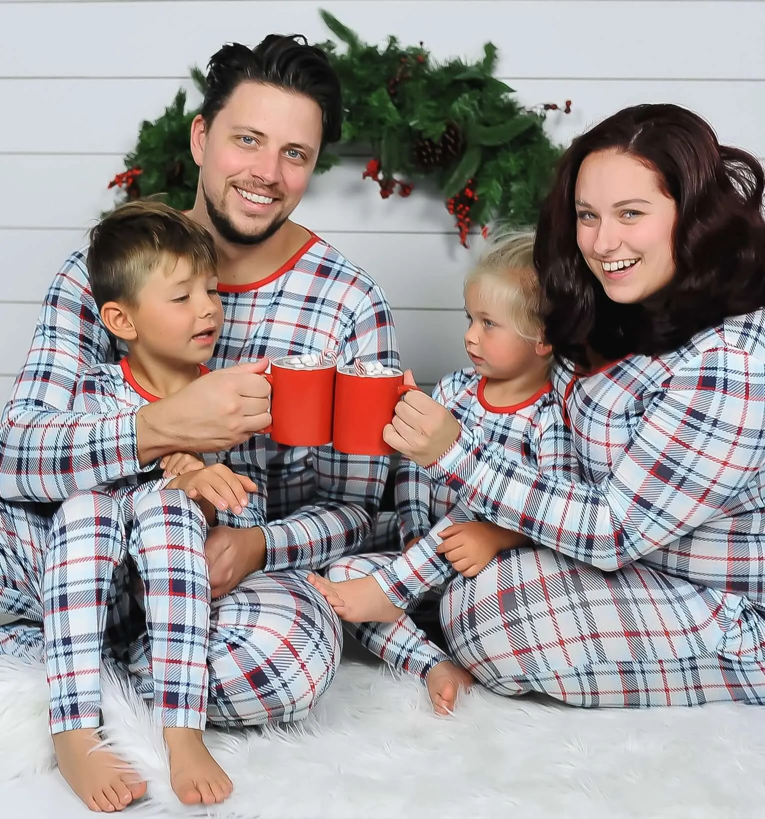 Original Holiday Plaid Bamboo Women's Pajama Set