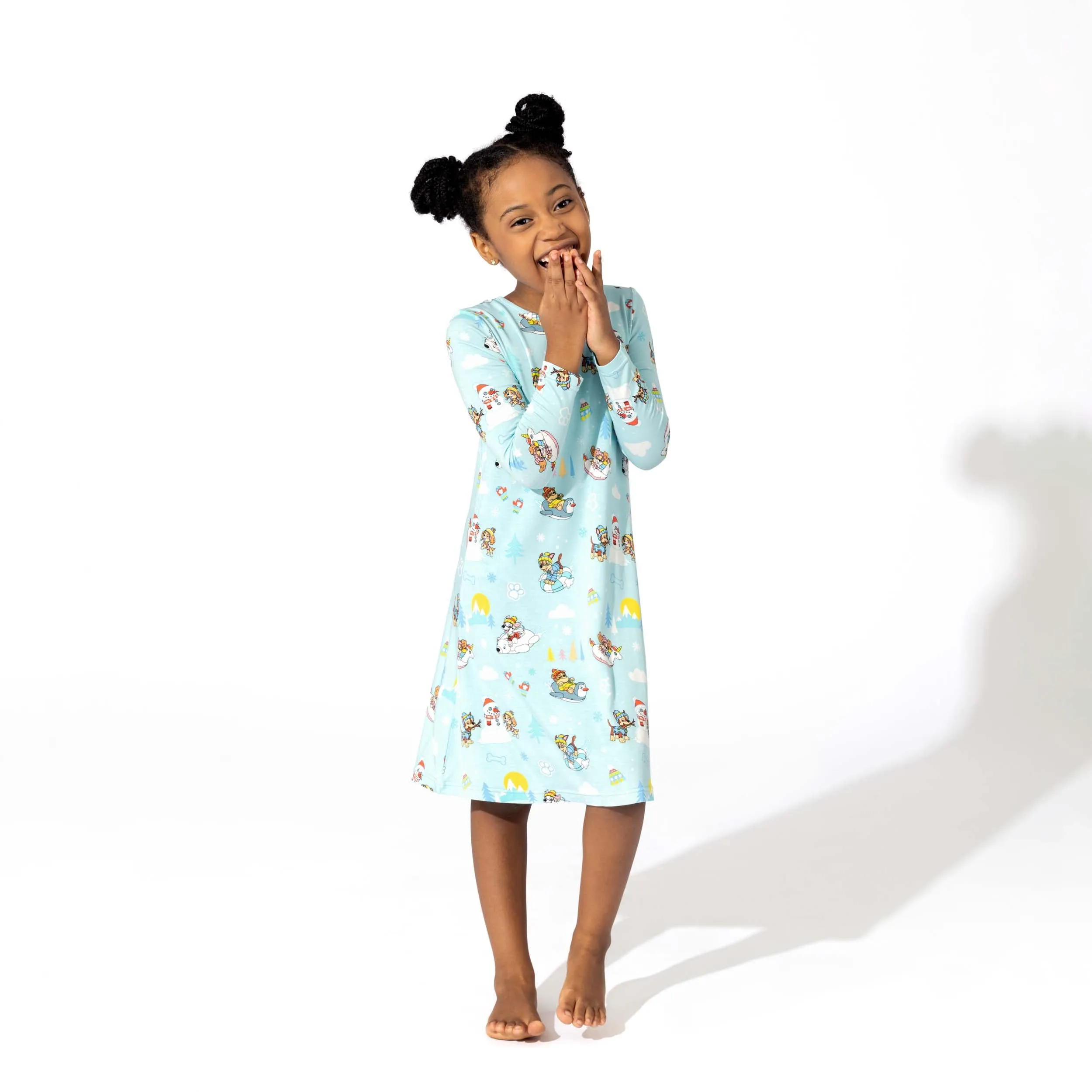 PAW Patrol: Winter Bamboo Girls' Long Sleeve Dress