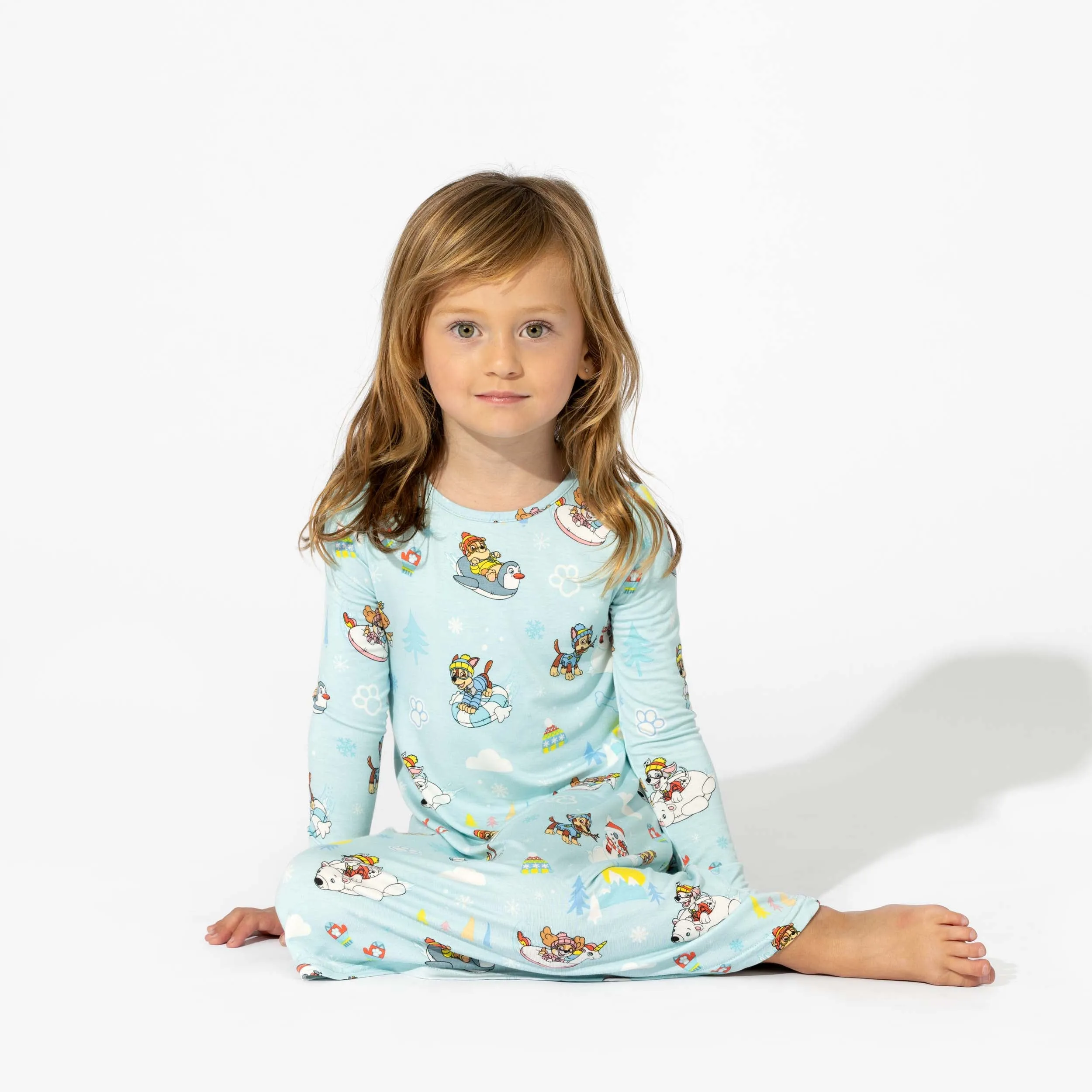 PAW Patrol: Winter Bamboo Girls' Long Sleeve Dress