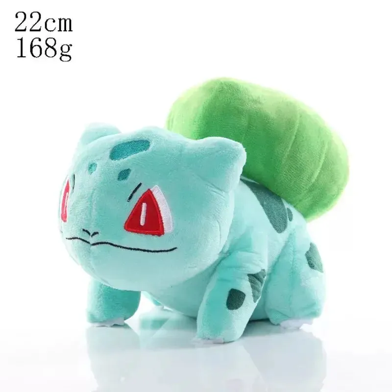 Pokemon Plush Toys: Pikachu, Squirtle, Charmander, Bulbasaur, Charizard, Gengar, Mewtwo - Adorable Stuffed Dolls, Perfect for Kawaii Collections, Hobbies, and Gifts for Kids.