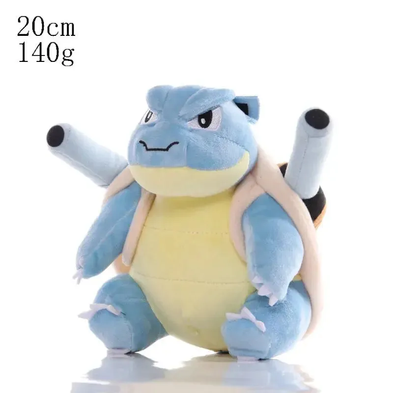 Pokemon Plush Toys: Pikachu, Squirtle, Charmander, Bulbasaur, Charizard, Gengar, Mewtwo - Adorable Stuffed Dolls, Perfect for Kawaii Collections, Hobbies, and Gifts for Kids.