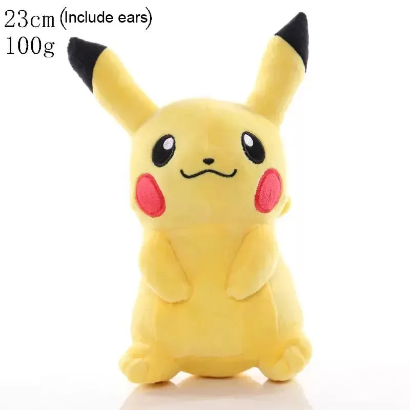 Pokemon Plush Toys: Pikachu, Squirtle, Charmander, Bulbasaur, Charizard, Gengar, Mewtwo - Adorable Stuffed Dolls, Perfect for Kawaii Collections, Hobbies, and Gifts for Kids.