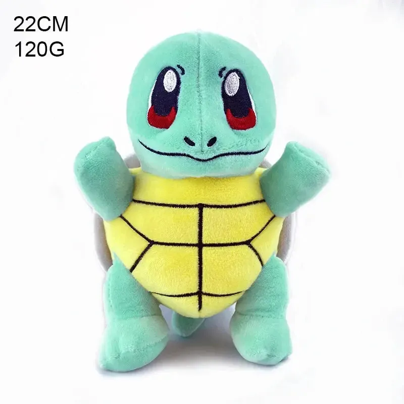 Pokemon Plush Toys: Pikachu, Squirtle, Charmander, Bulbasaur, Charizard, Gengar, Mewtwo - Adorable Stuffed Dolls, Perfect for Kawaii Collections, Hobbies, and Gifts for Kids.