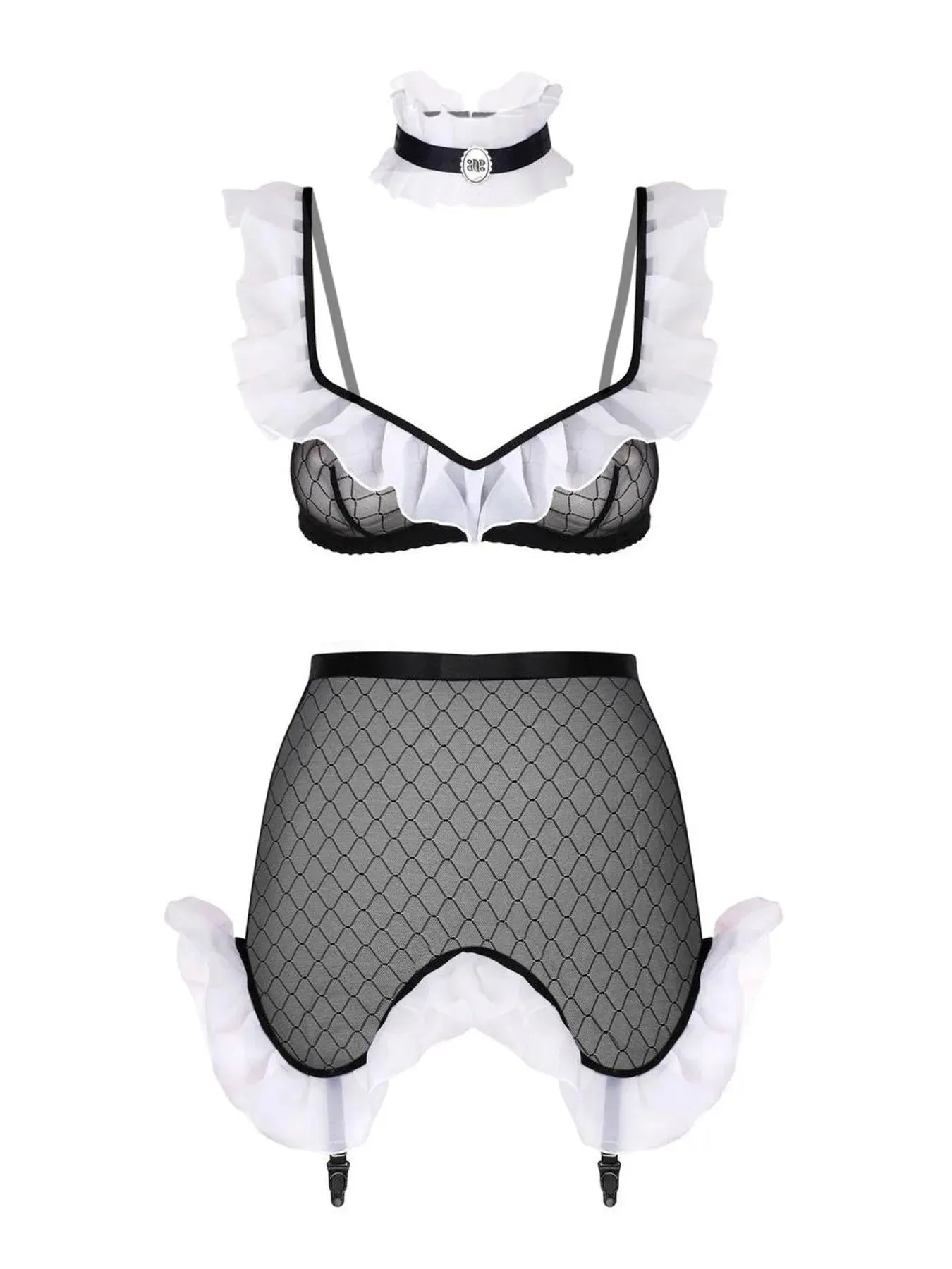 ROLE-PLAYING LINGERIE SET "FRENCH MAID"